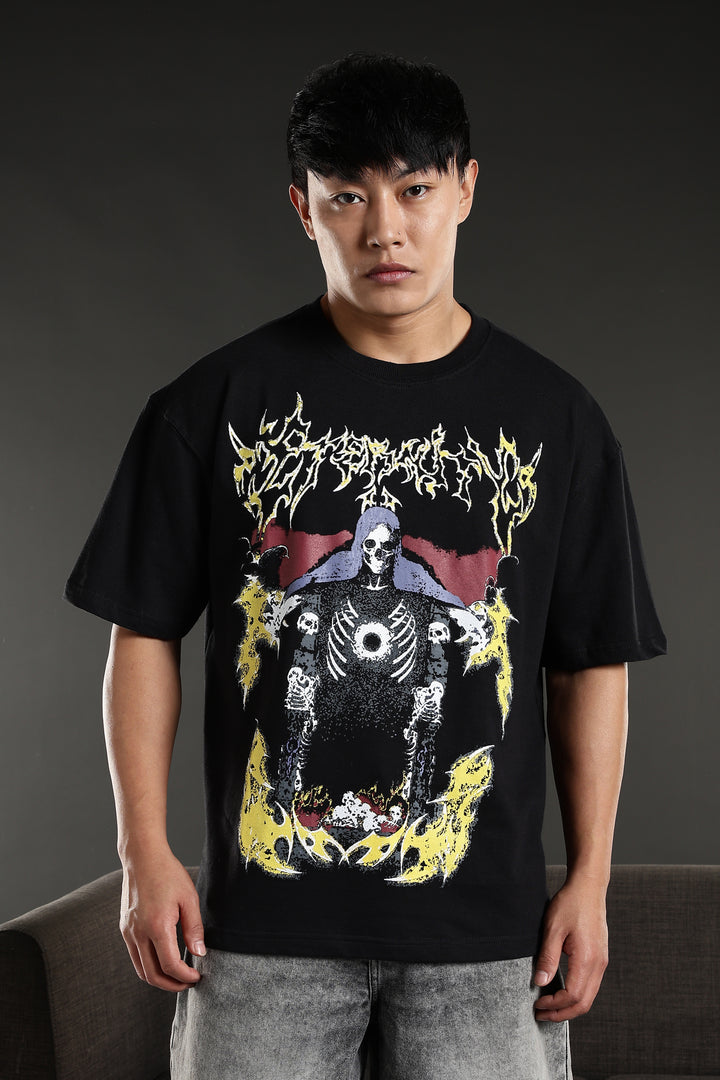 Emperor: Black Oversized T-shirt
