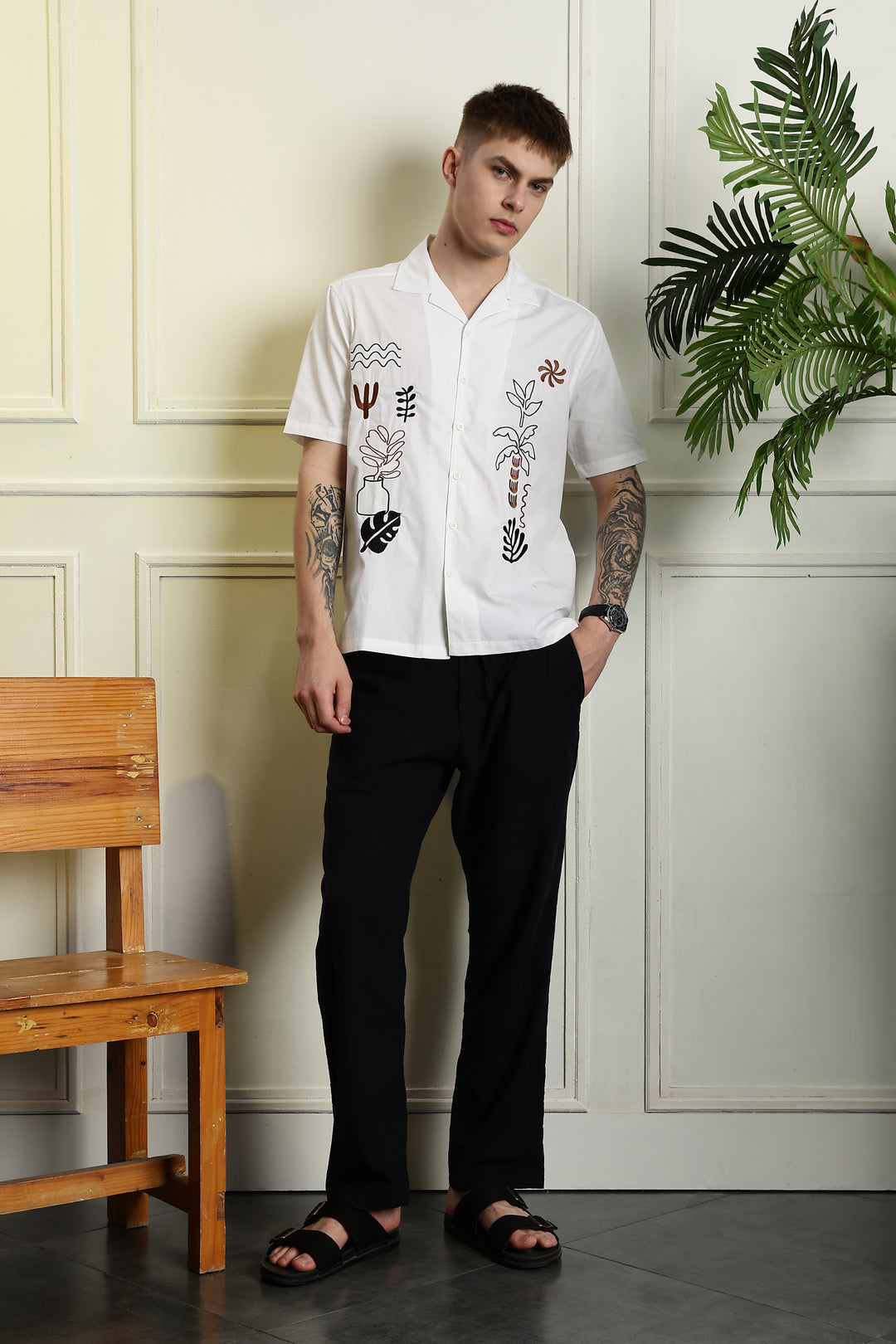 Day-Off Cuban Shirt