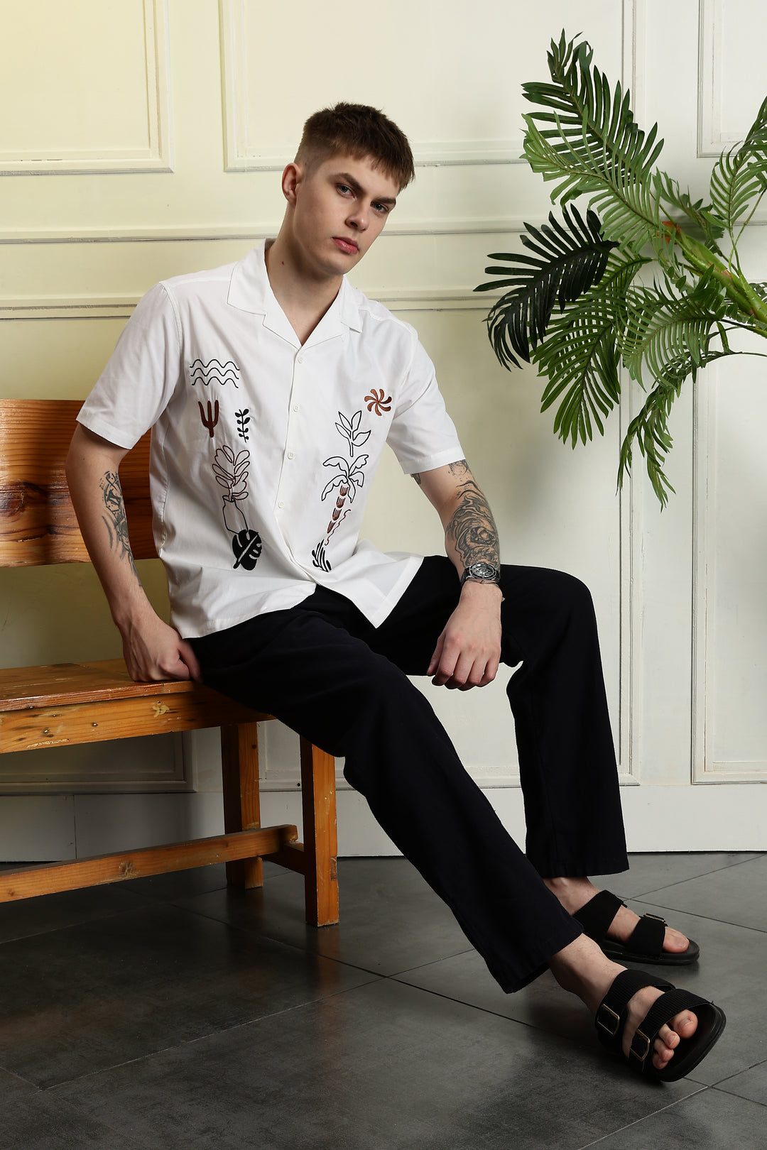 Day-Off Cuban Shirt