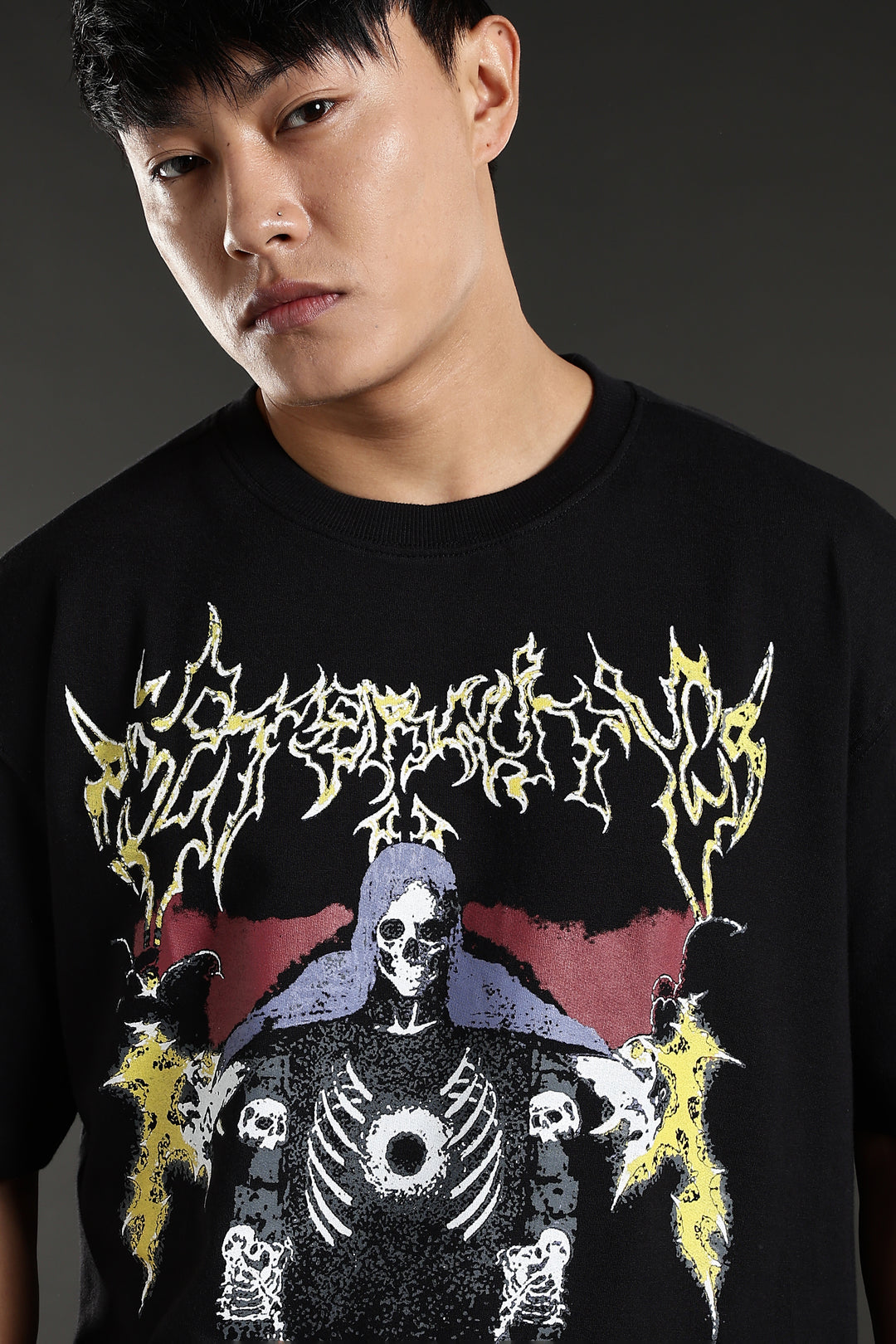 Emperor: Black Oversized T-shirt