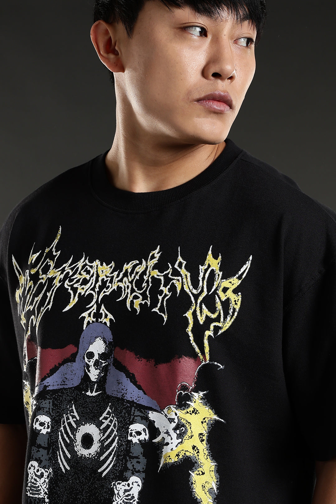 Emperor: Black Oversized T-shirt