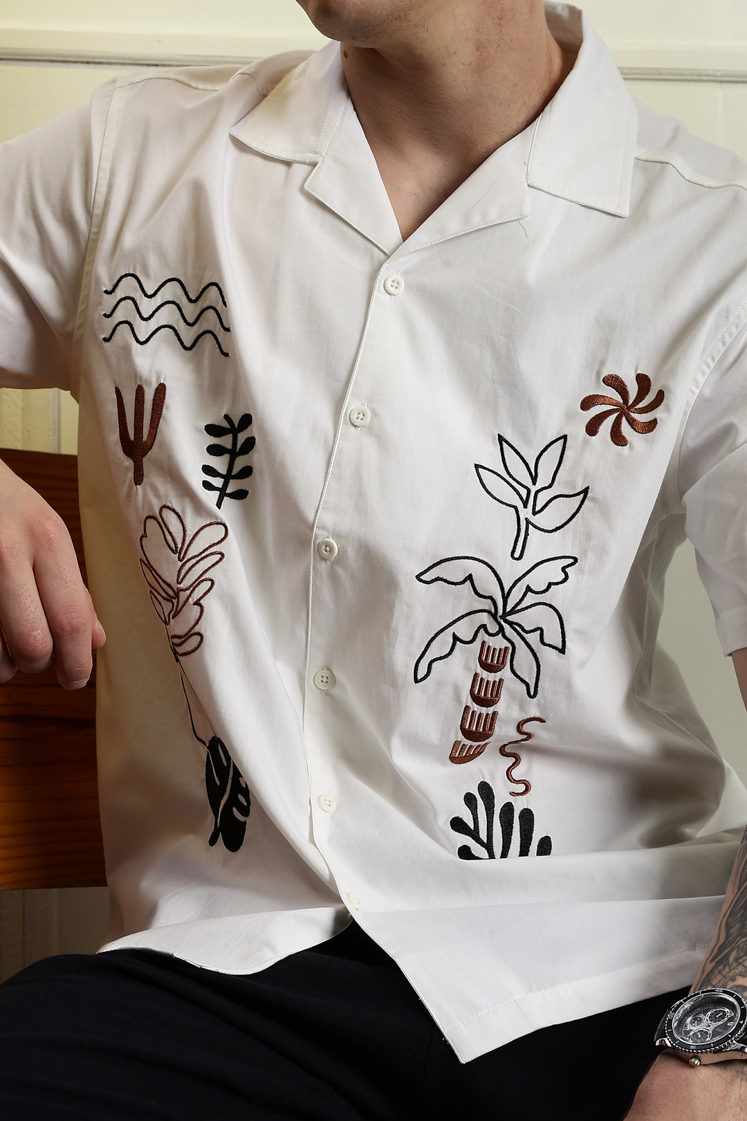 Day-Off Cuban Shirt