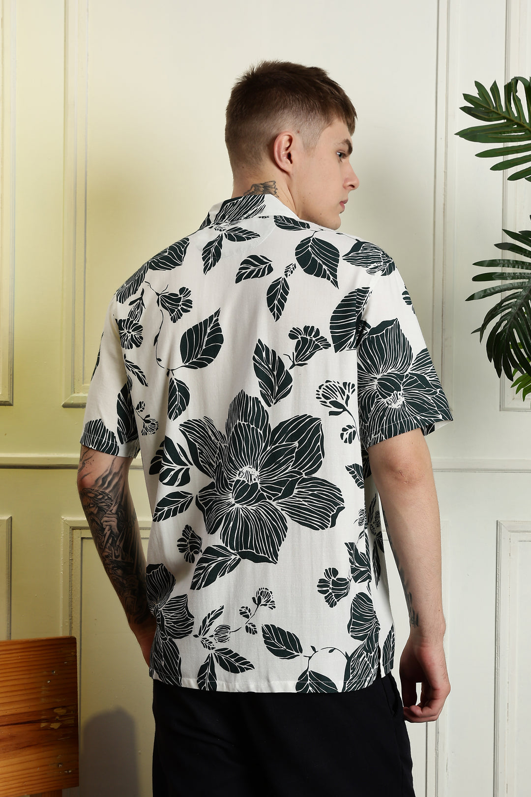 Leaves Cuban Shirt