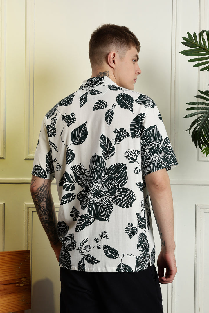 Leaves Cuban Shirt