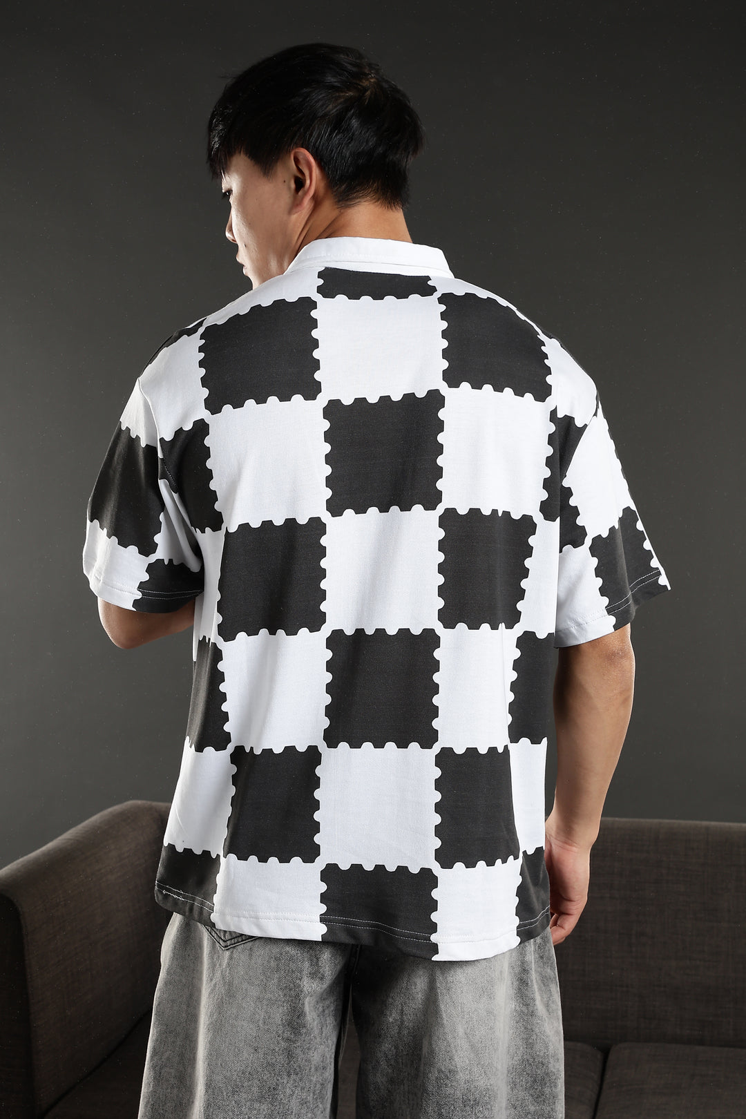 Drift Mode : Oversized Polo Shirt