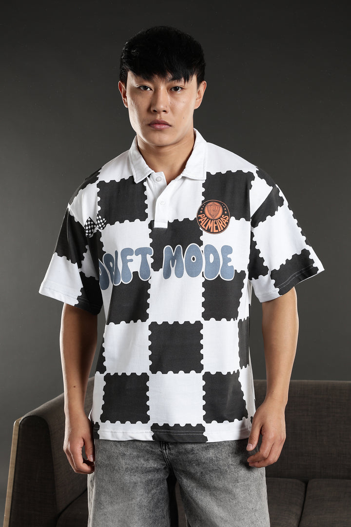 Drift Mode : Oversized Polo Shirt