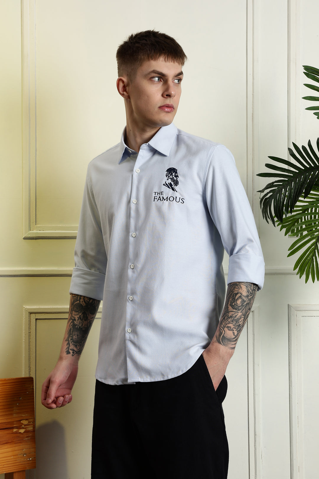 Famous Embroidery Shirt