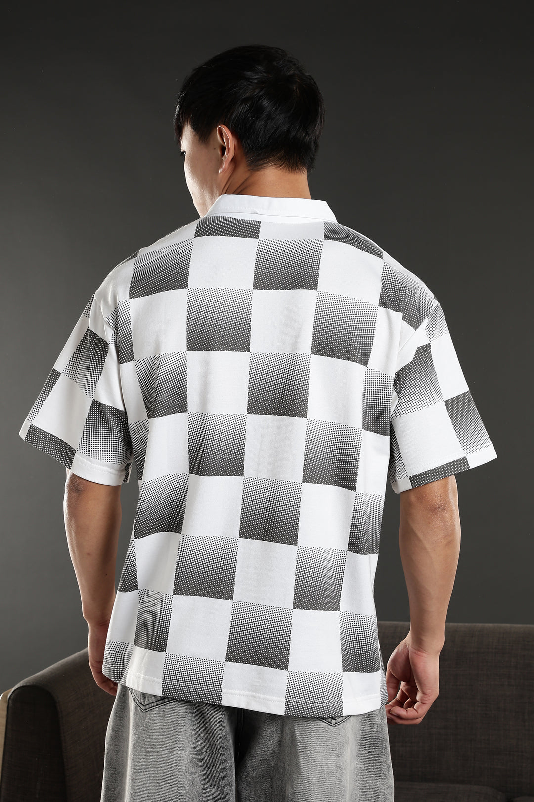 Zero Limits: Oversized Polo Shirt
