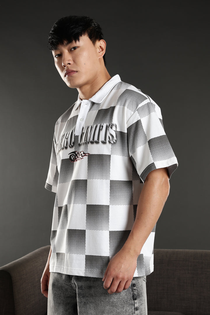Zero Limits: Oversized Polo Shirt