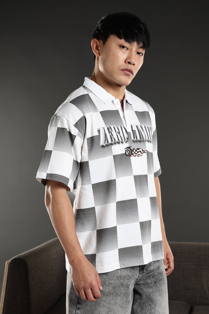 Zero Limits: Oversized Polo Shirt