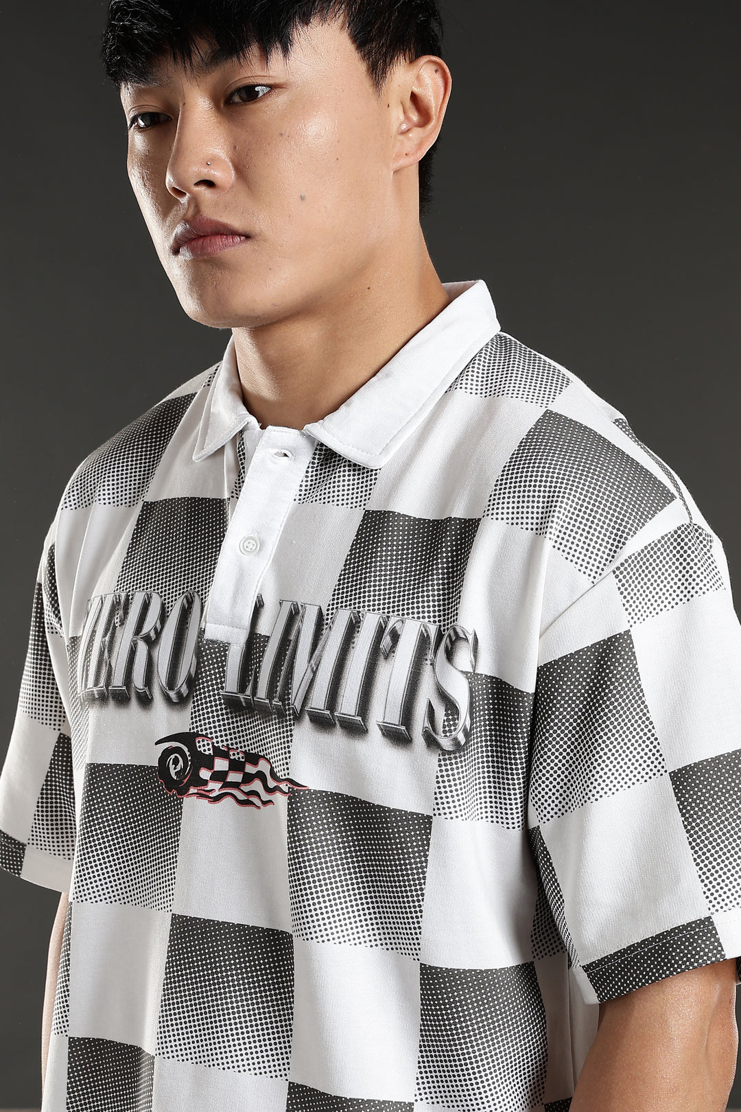 Zero Limits: Oversized Polo Shirt