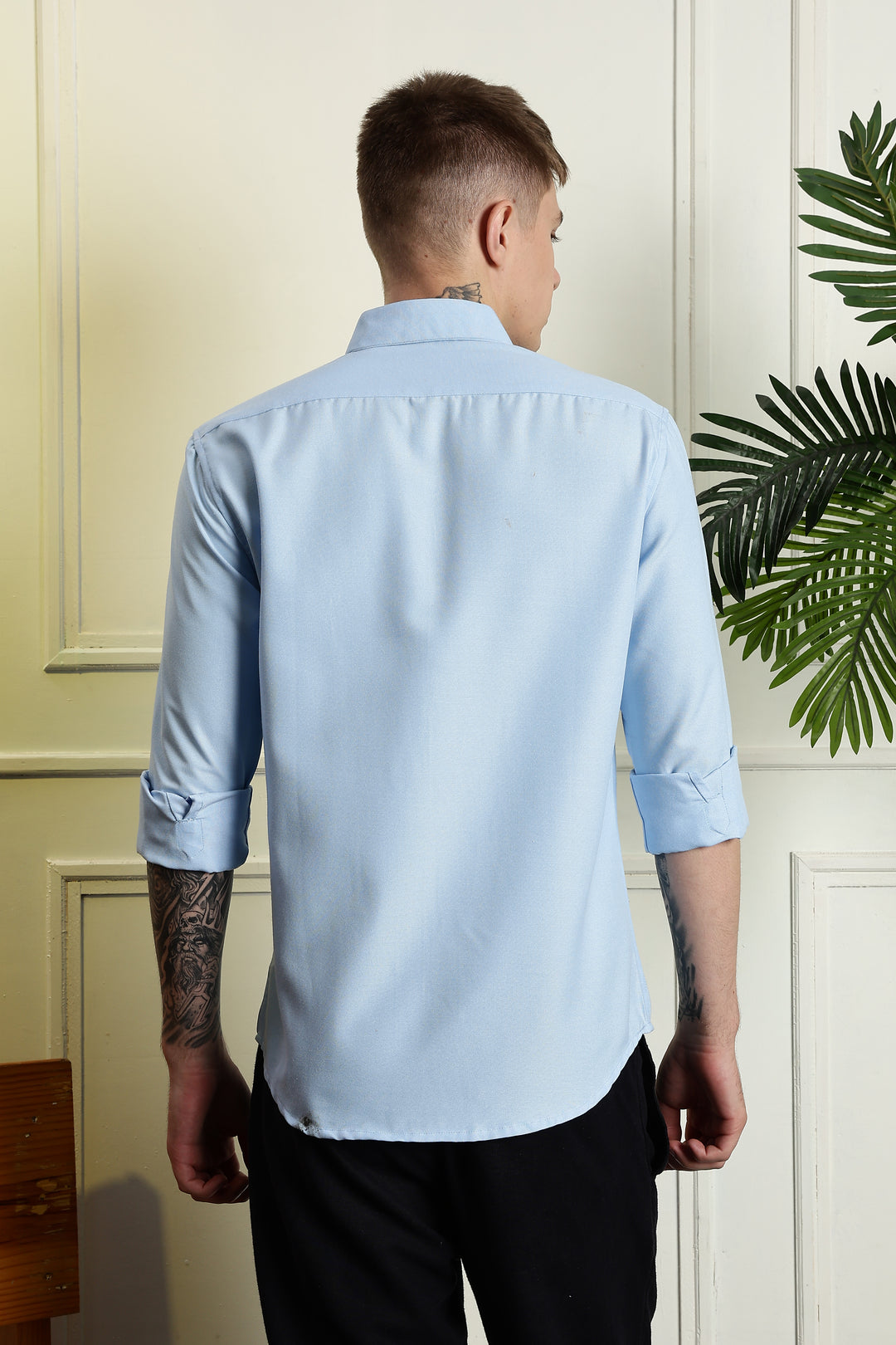 Floral bird Embroidery Shirt