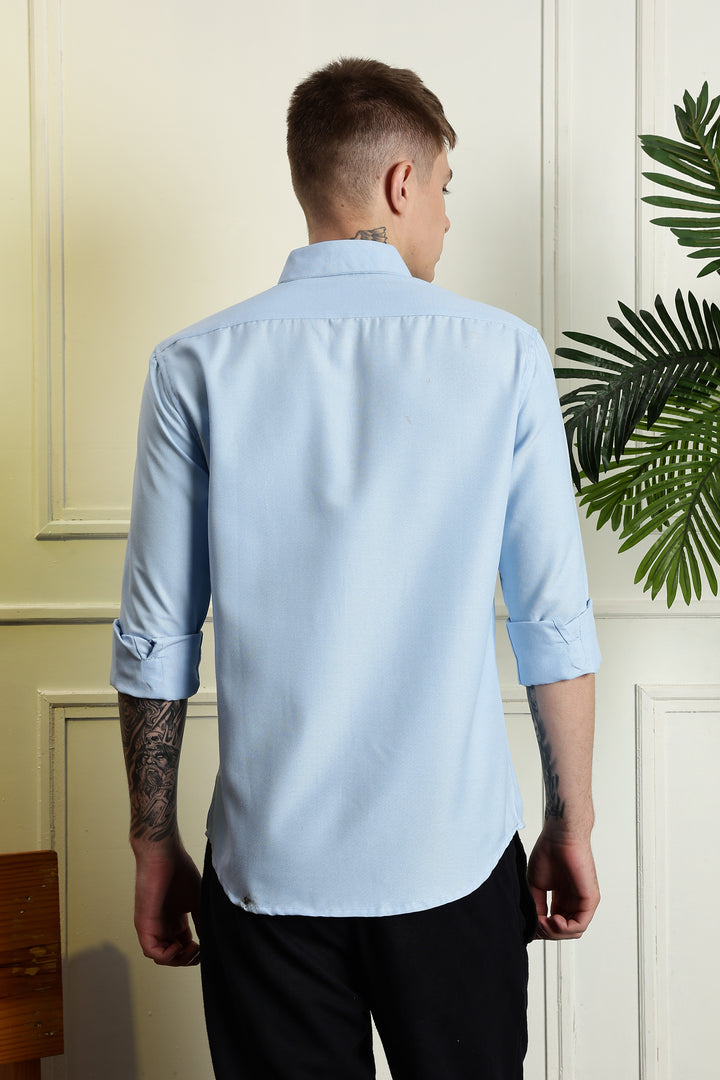 Floral bird Embroidery Shirt