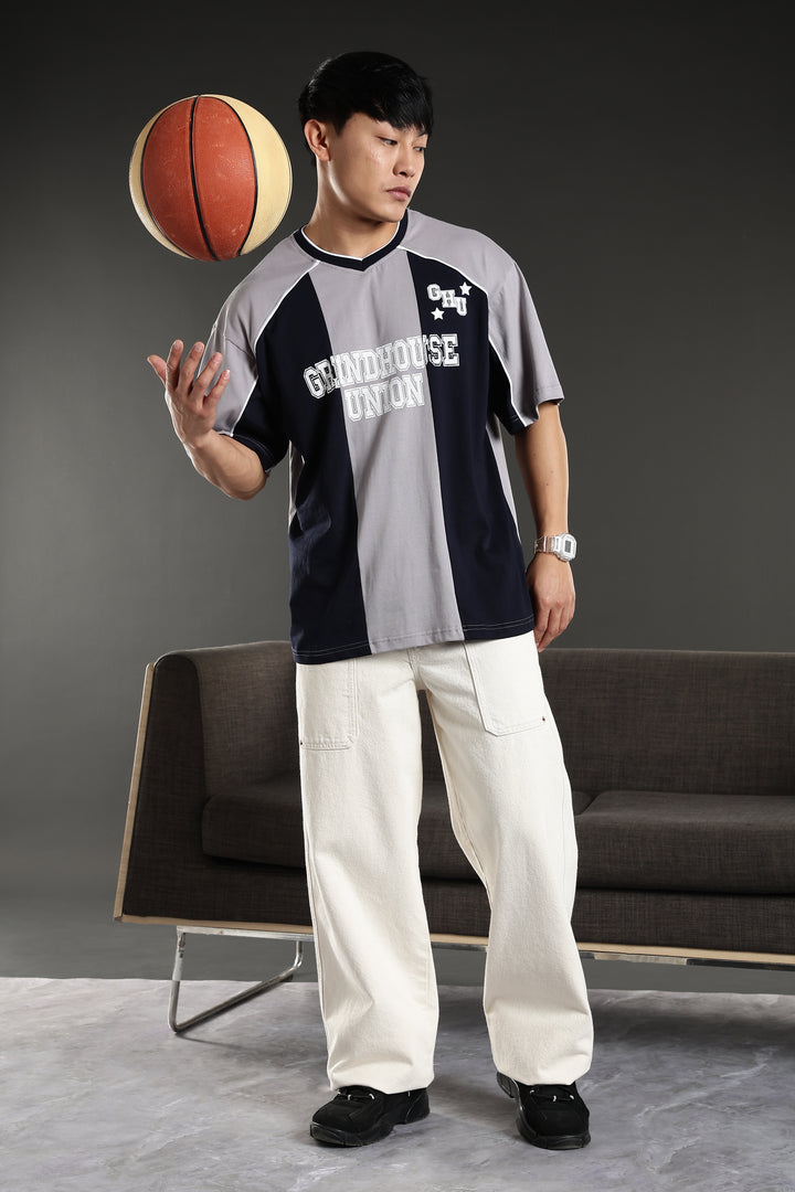 Grindhouse : Grey Oversized T-shirt