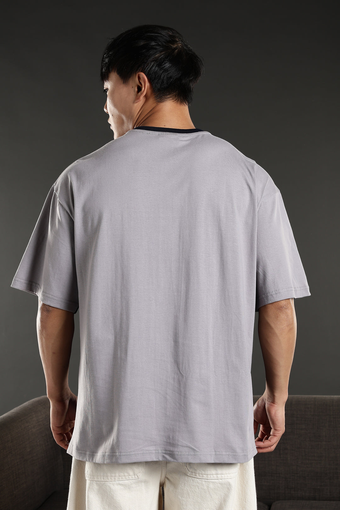 Grindhouse : Grey Oversized T-shirt