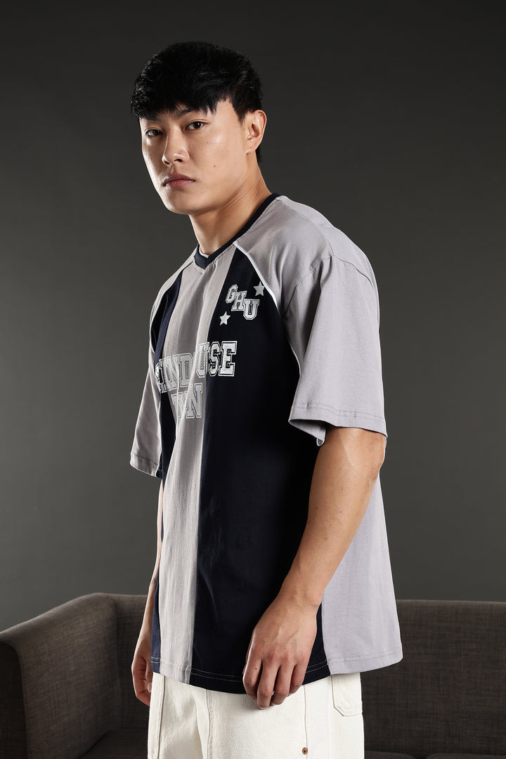 Grindhouse : Grey Oversized T-shirt
