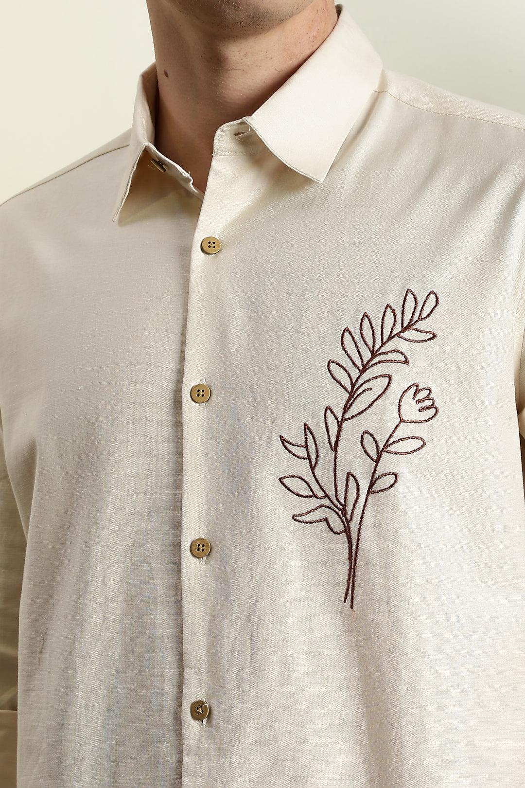 Barley Pop Embroidery Shirt
