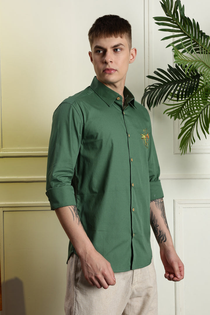 Paradise Embroidery Shirt