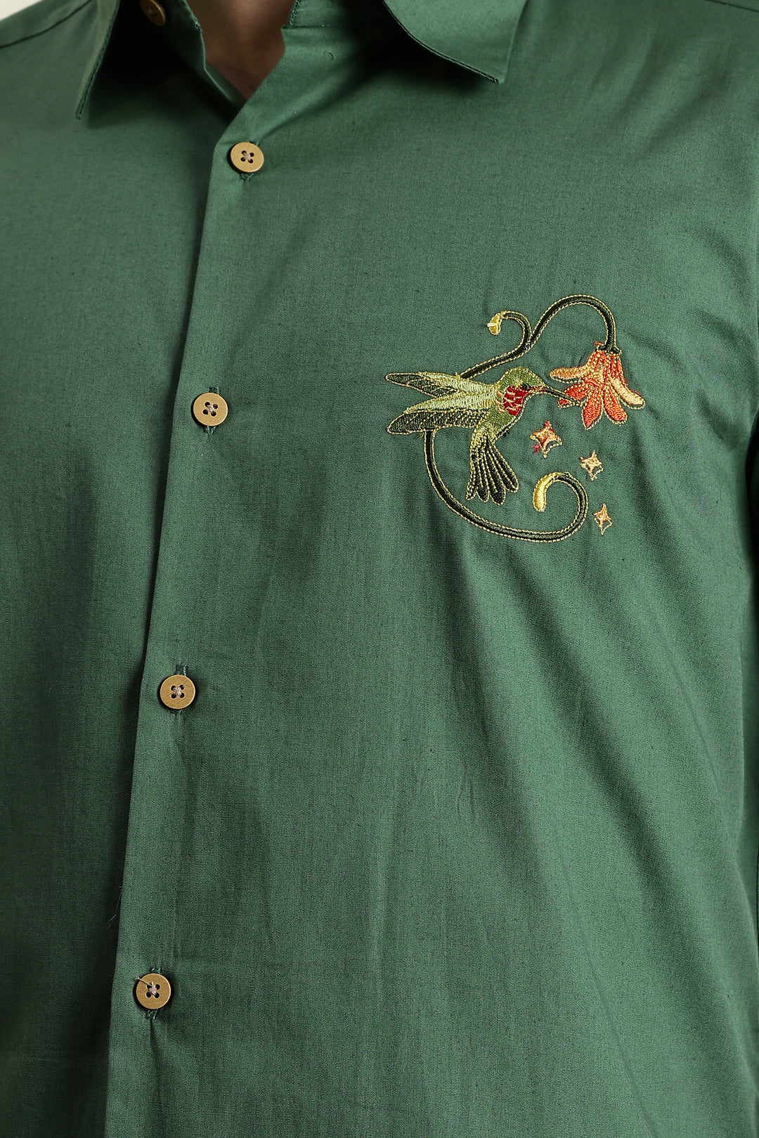 Paradise Embroidery Shirt