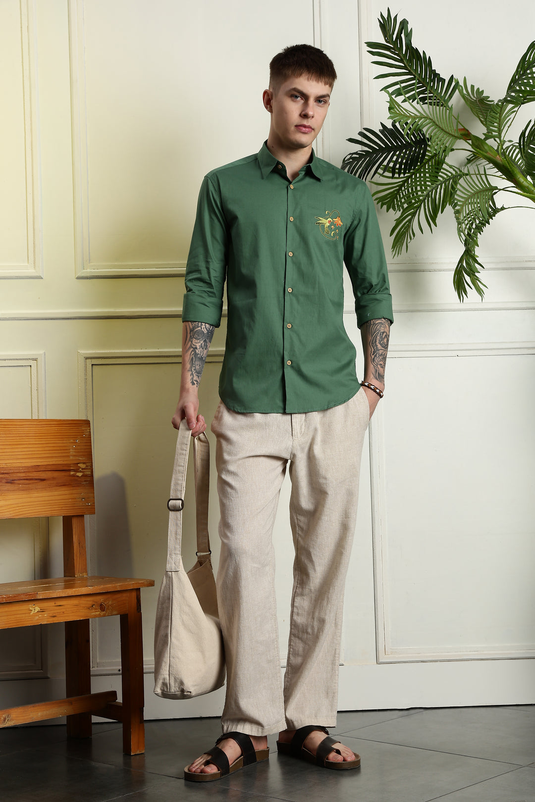 Paradise Embroidery Shirt