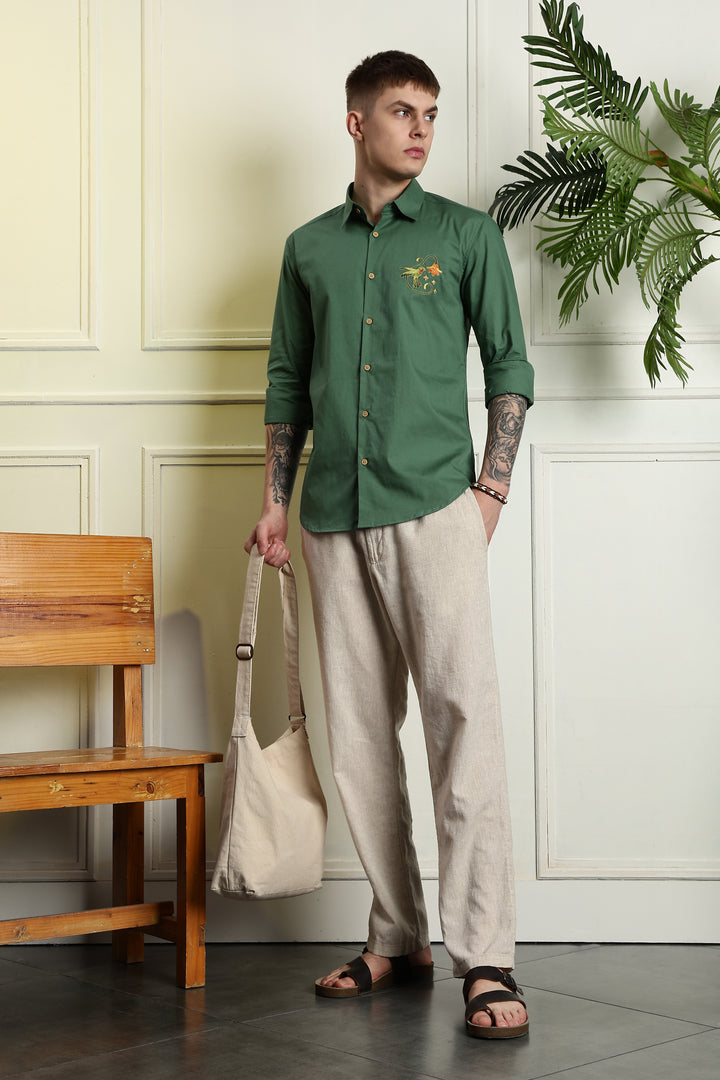 Paradise Embroidery Shirt