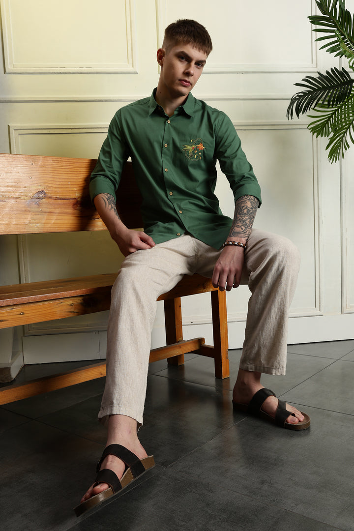 Paradise Embroidery Shirt