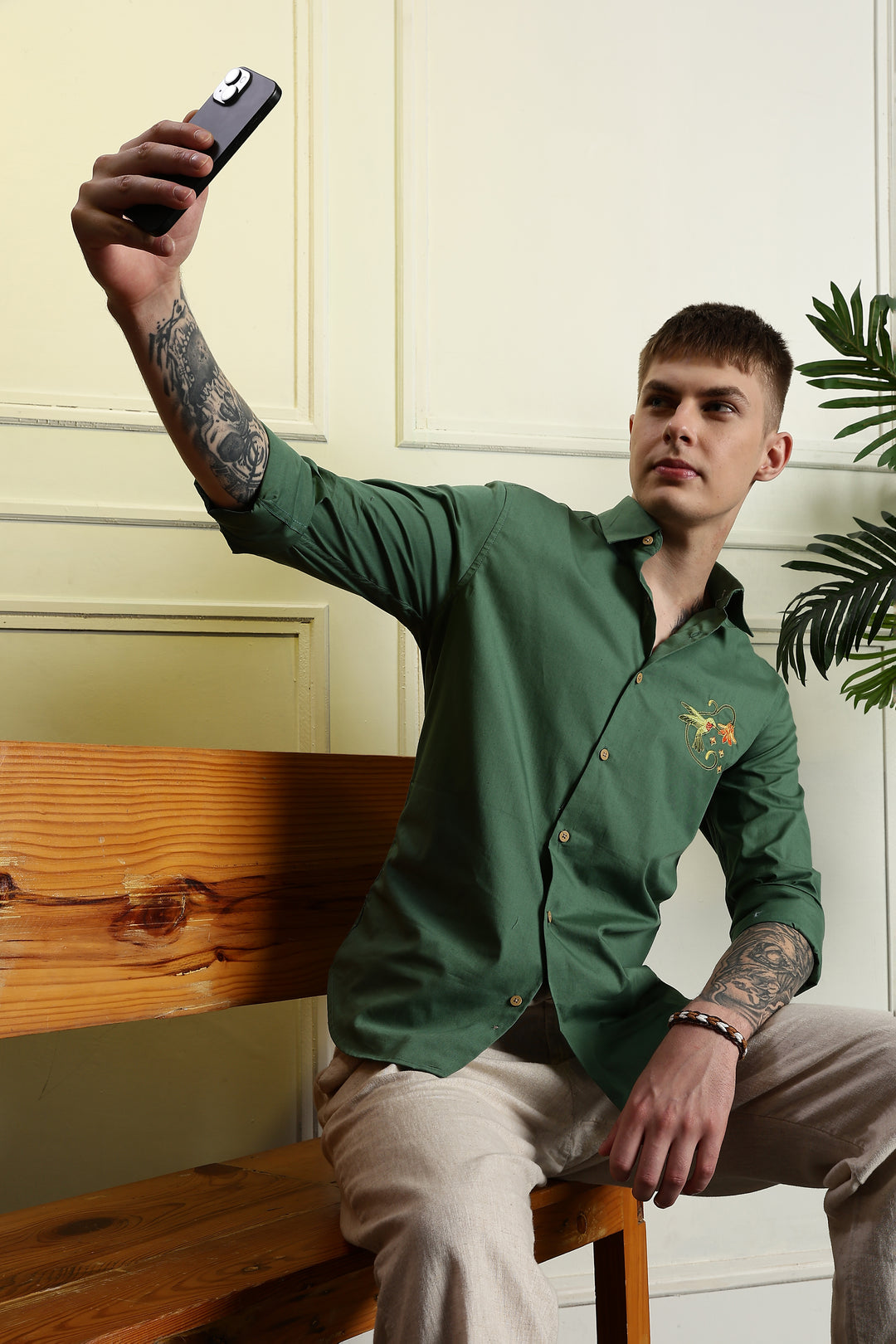 Paradise Embroidery Shirt