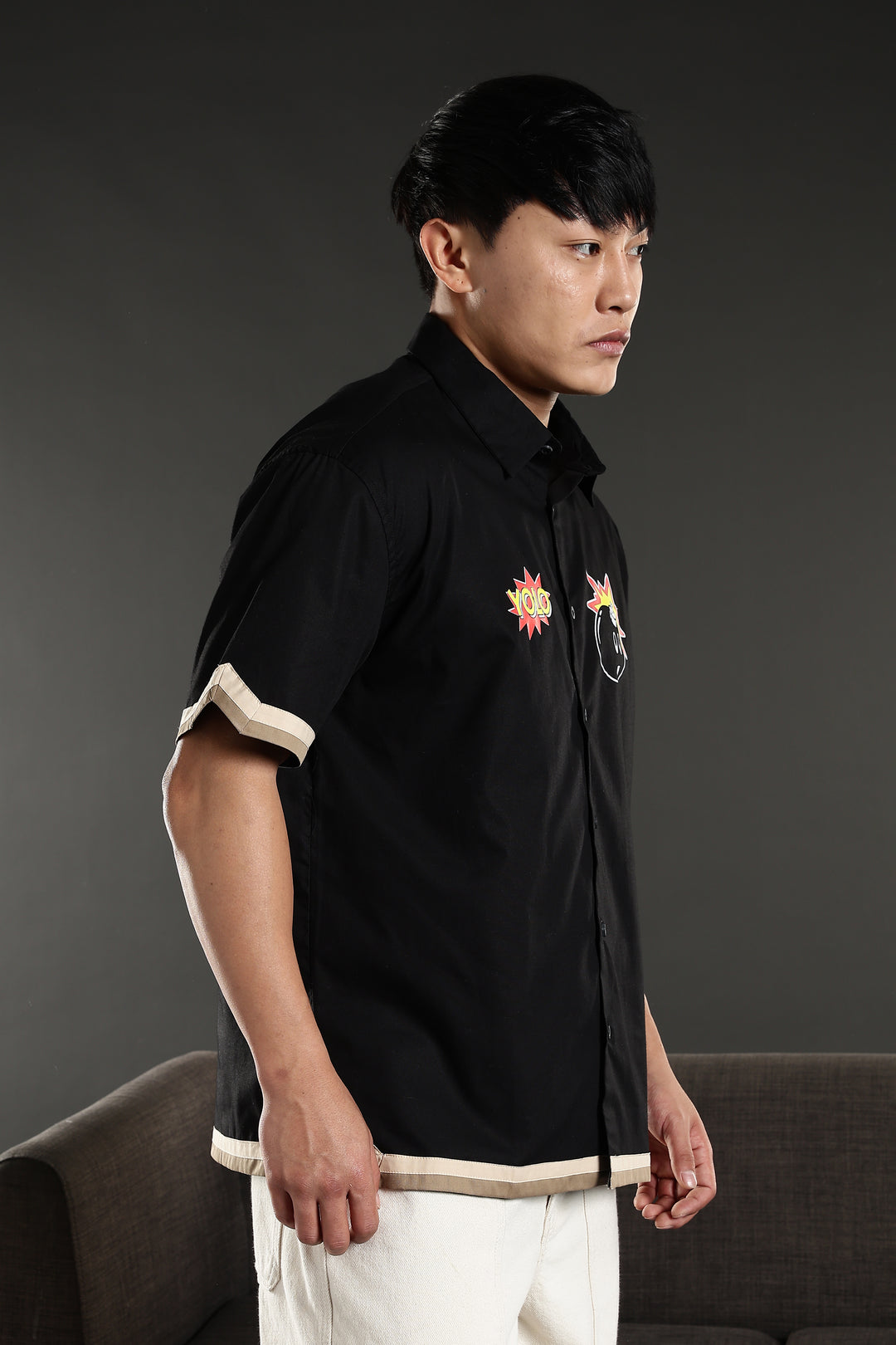 Black Boom: Oversized Cut Shirt