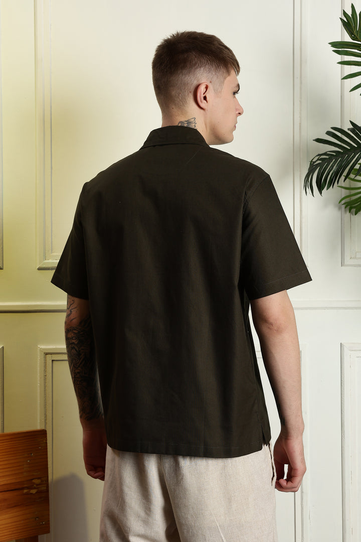 Palm Tree Cuban Shirt
