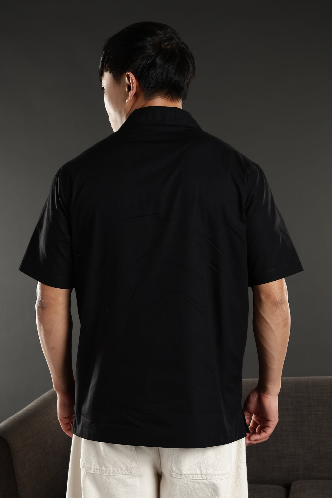 Retreat Embroidery Cuban Shirt