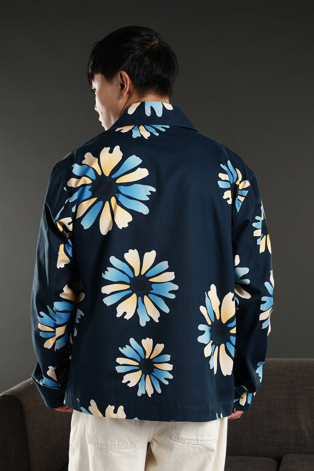 Turquoise Flower Jacket