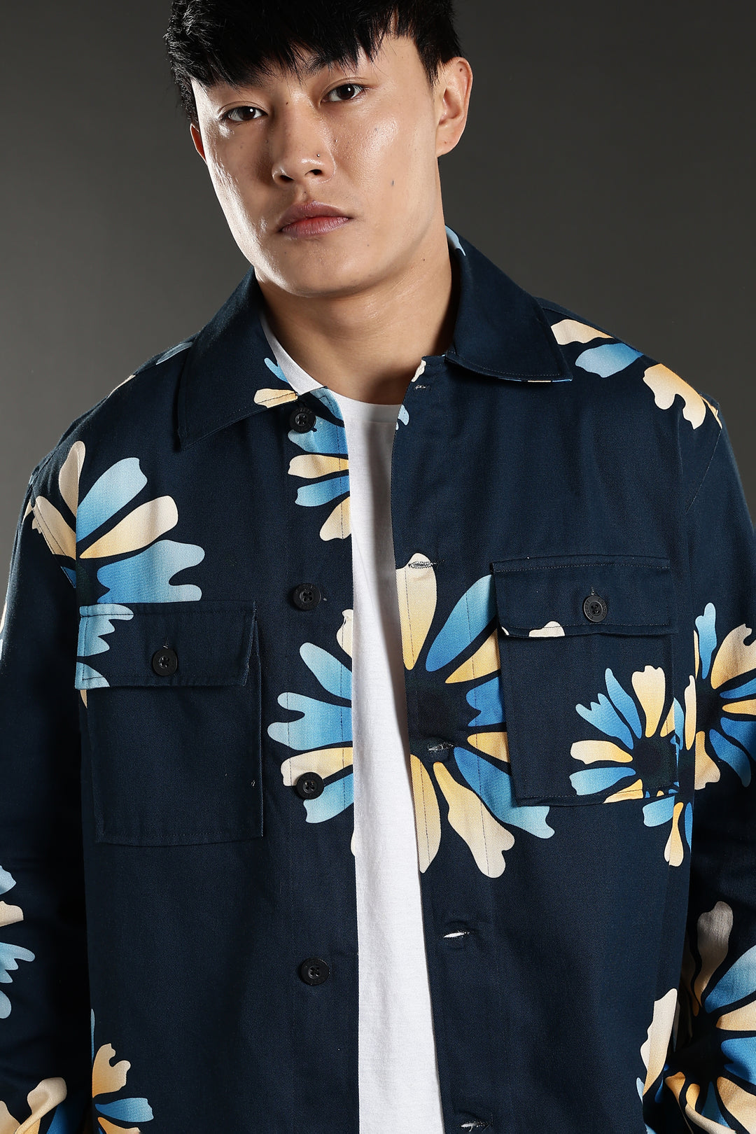 Turquoise Flower Jacket