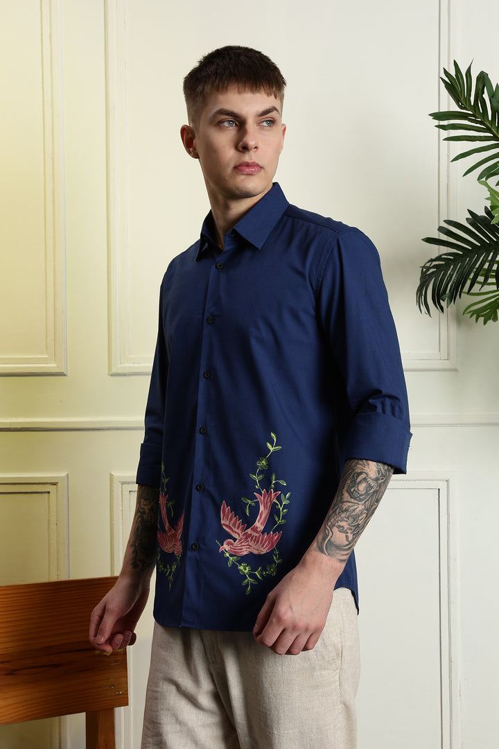 Aves Navy Shirt
