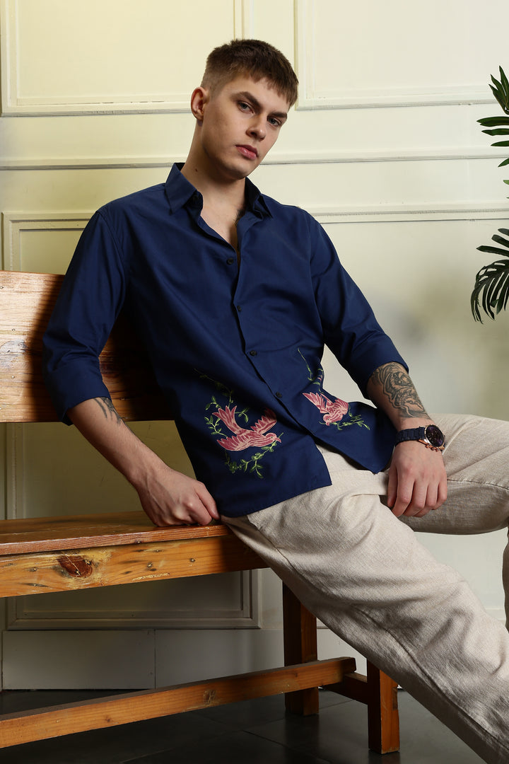 Aves Navy Shirt