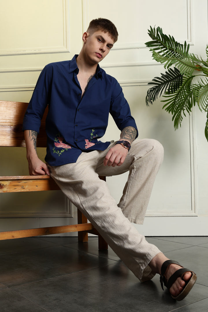 Aves Navy Shirt