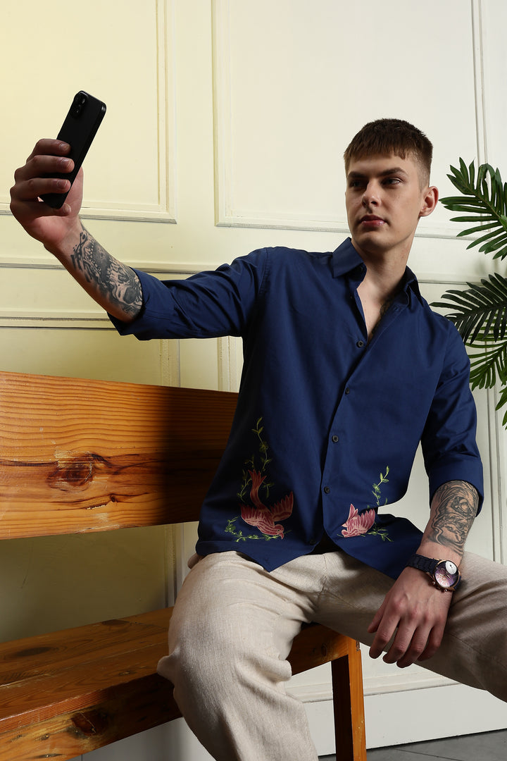 Aves Navy Shirt