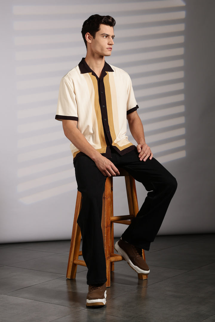 Retro Printed Shirt