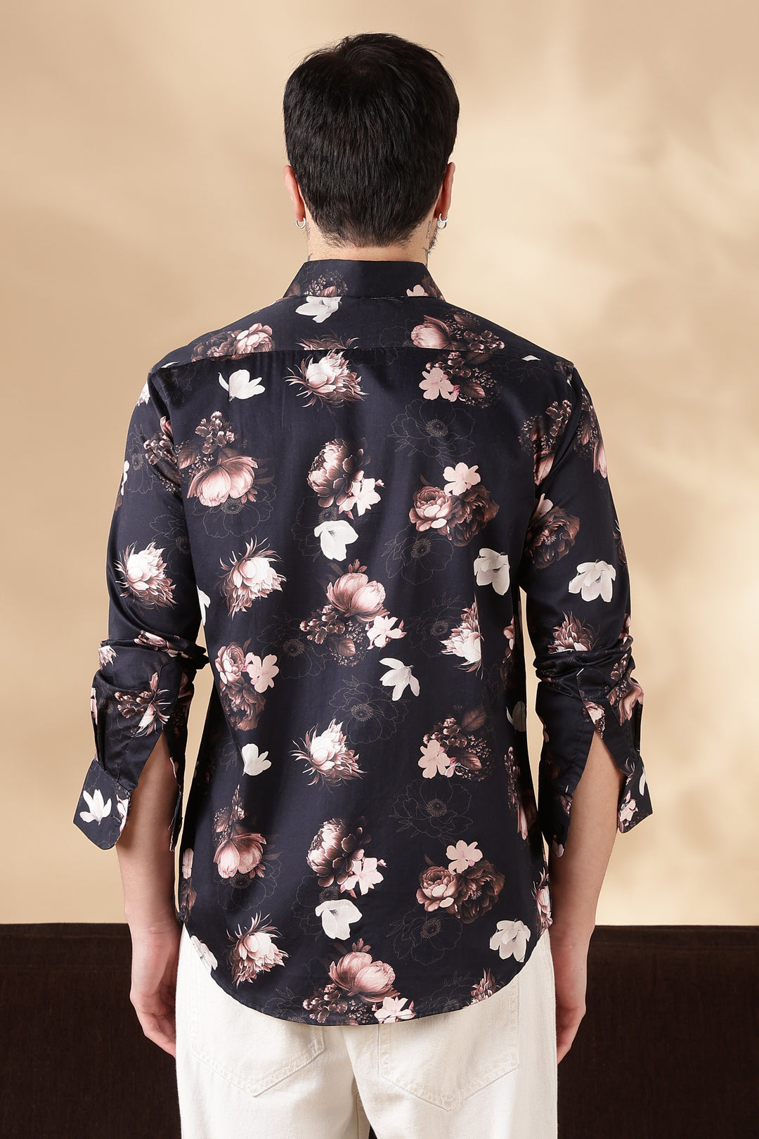 Copper Flower Printed Shirt