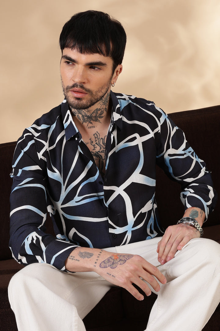 Textured Fabric: Turquoise Shirt