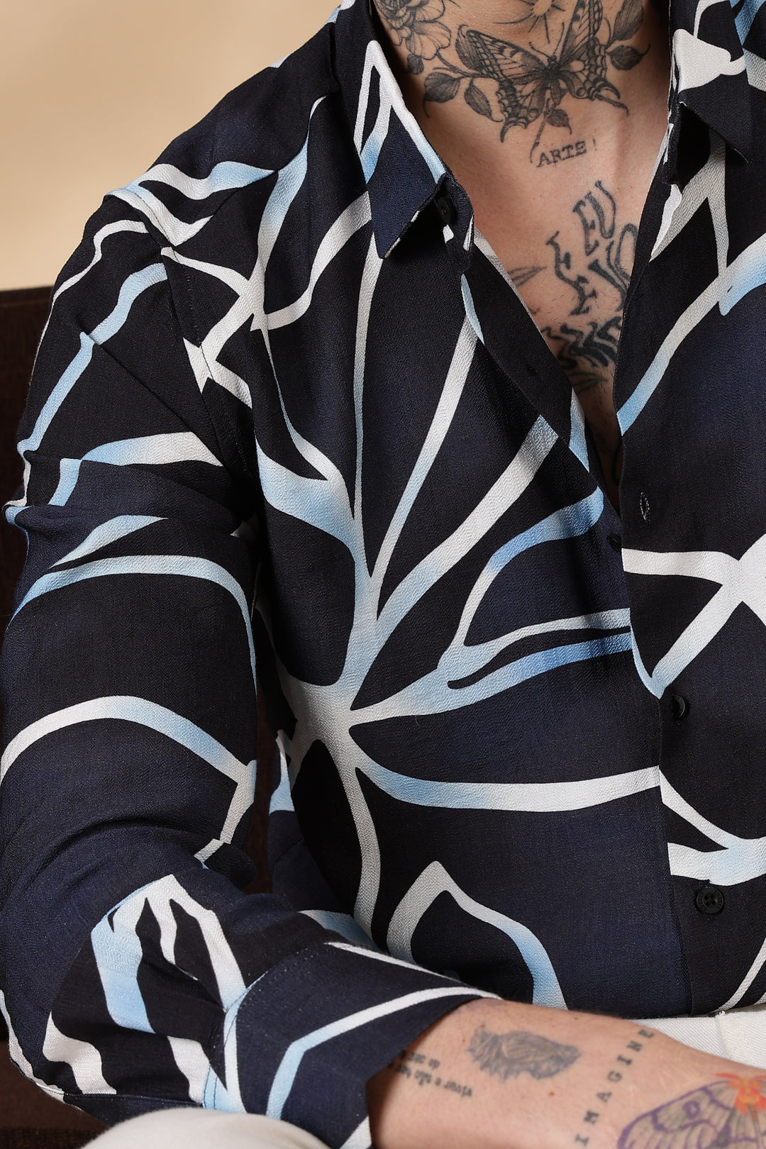 Textured Fabric: Turquoise Shirt