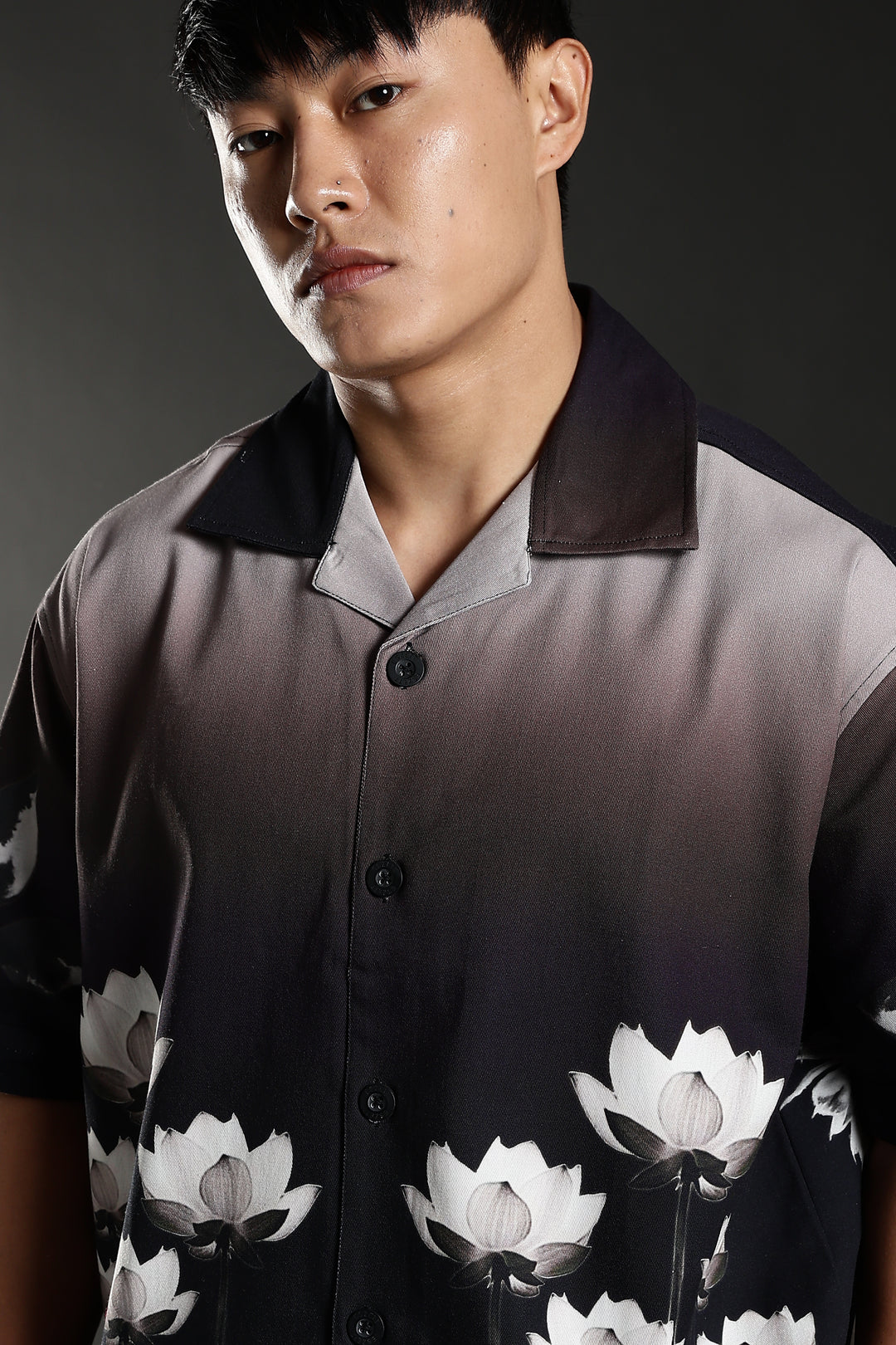 Lotus Gradient Oversized Shirt