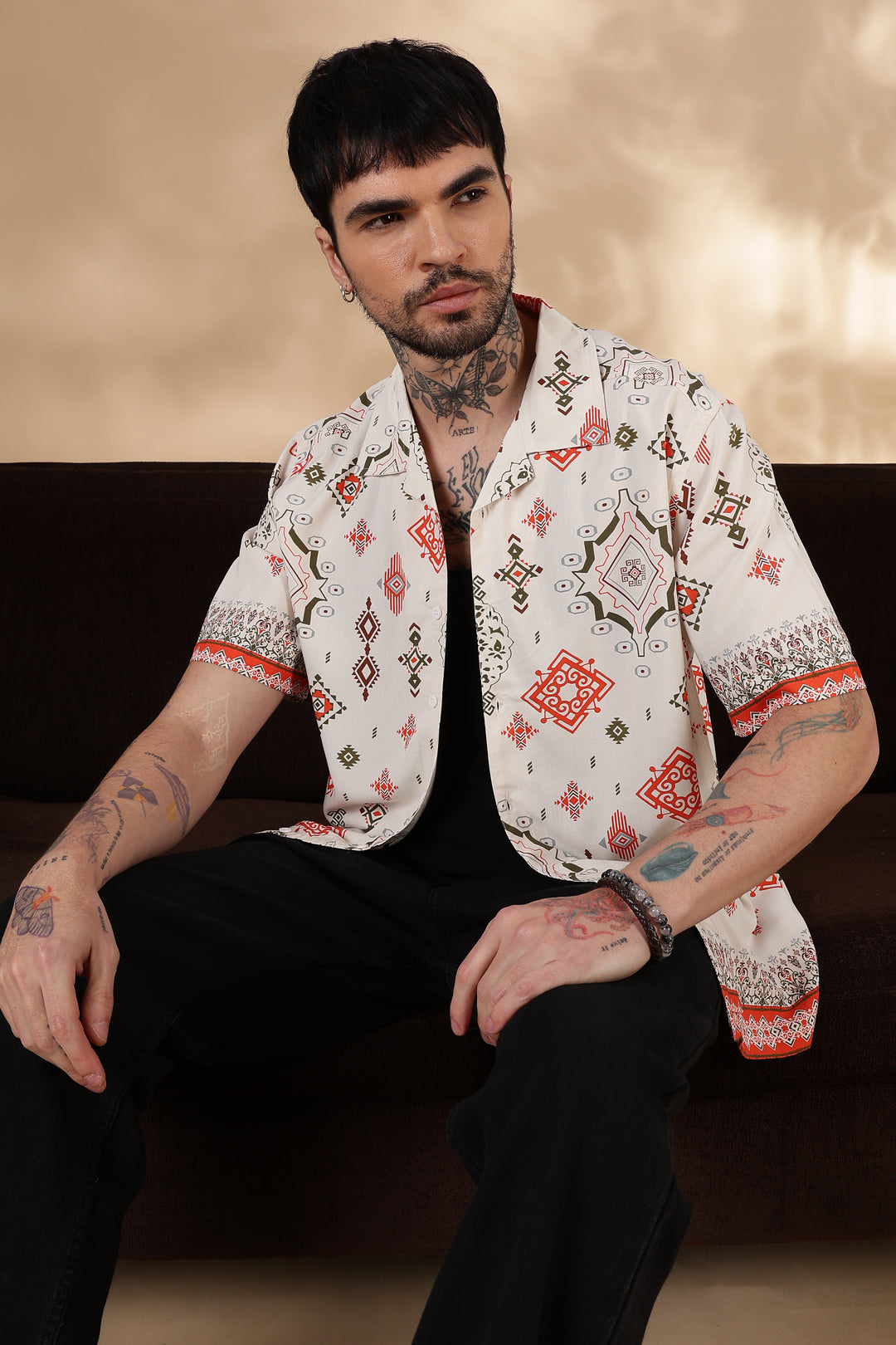 Indigenous : Printed Cuban Shirt