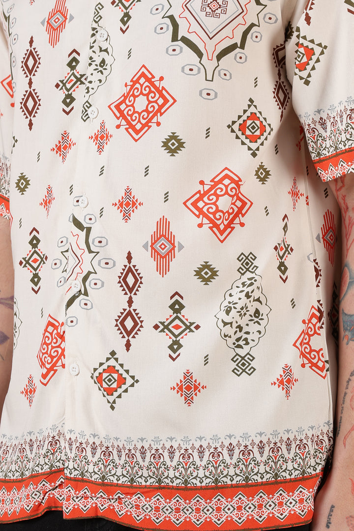 Indigenous : Printed Cuban Shirt