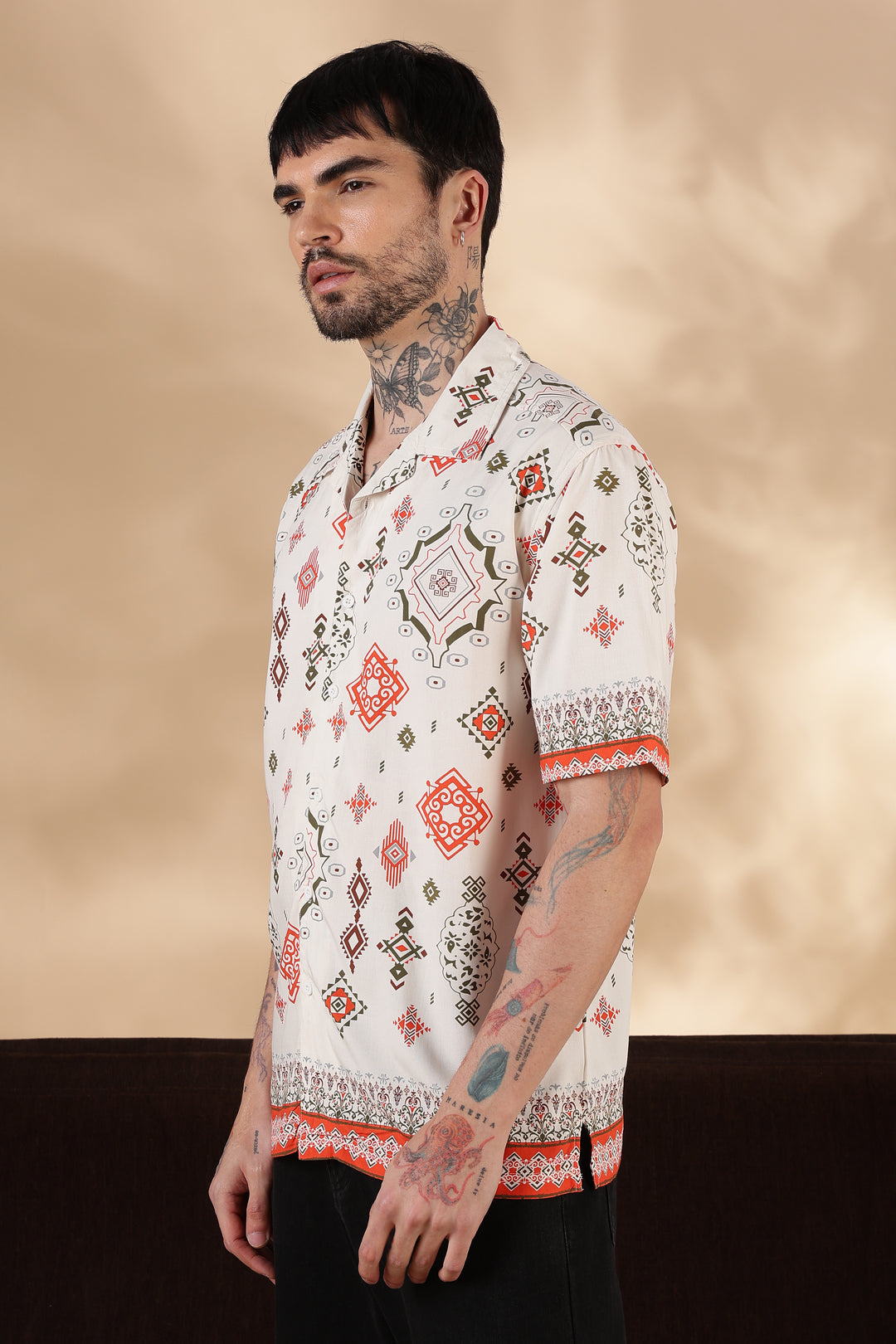 Indigenous : Printed Cuban Shirt