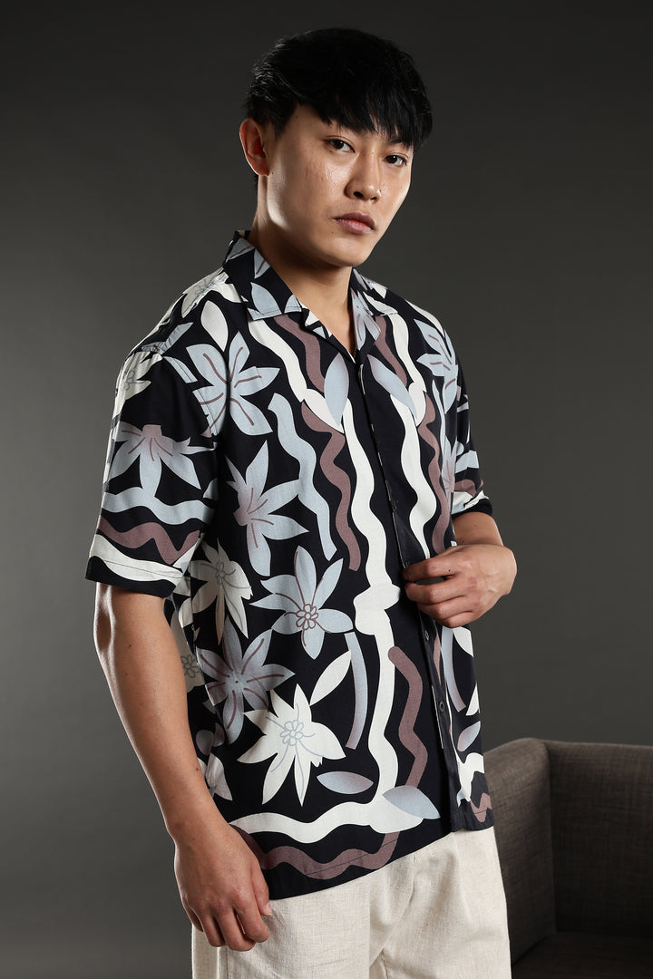 Wave Cuban Shirt