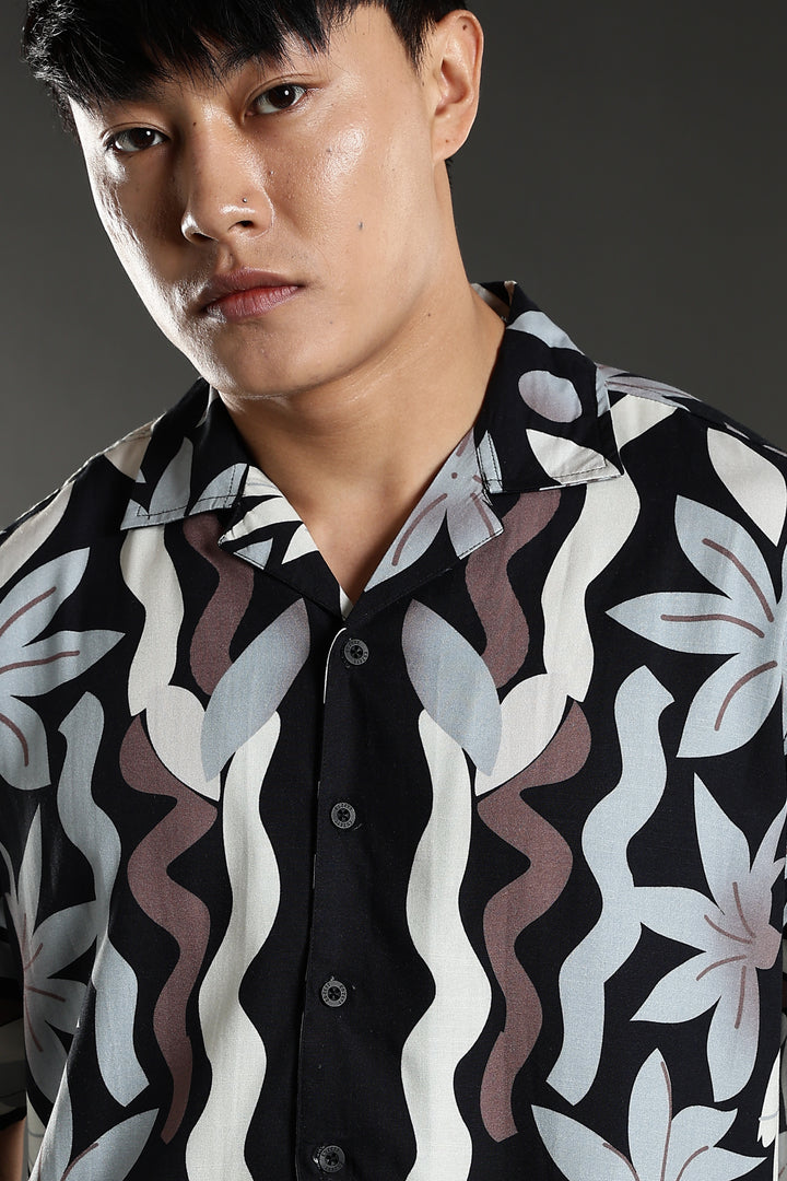 Wave Cuban Shirt