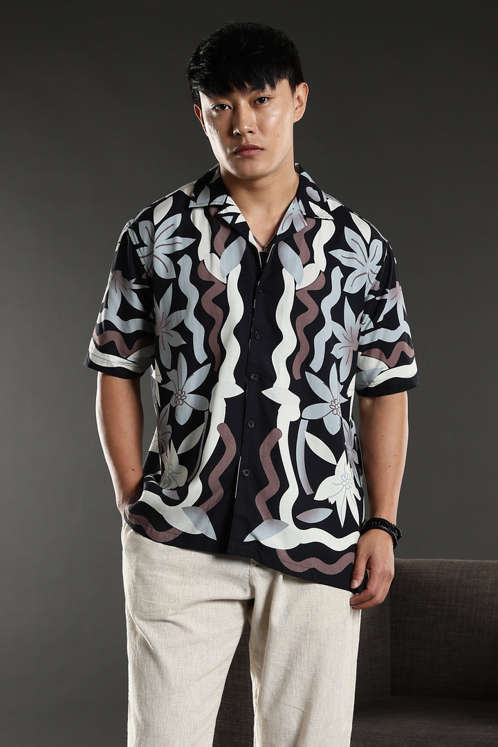Wave Cuban Shirt