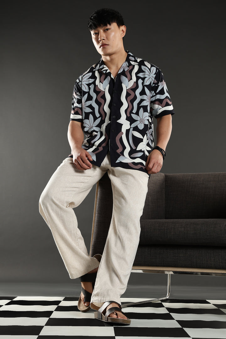 Wave Cuban Shirt