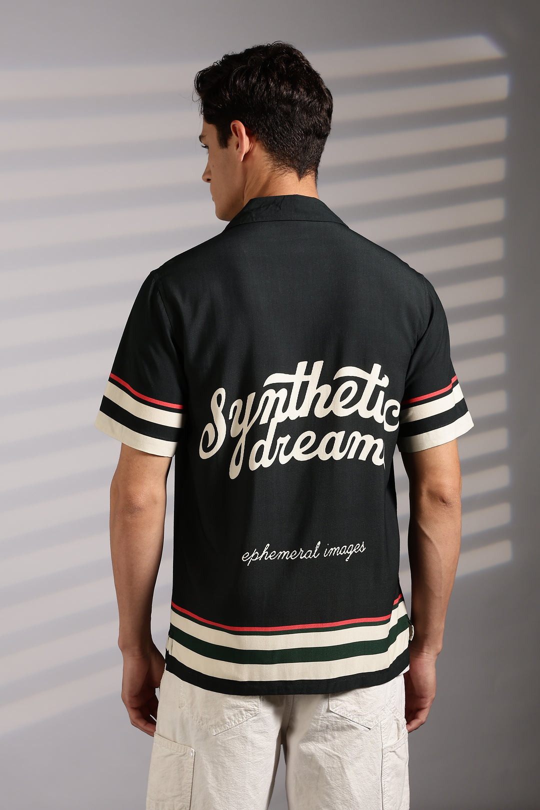 Synthetic Dreams: Green Cuban Shirt