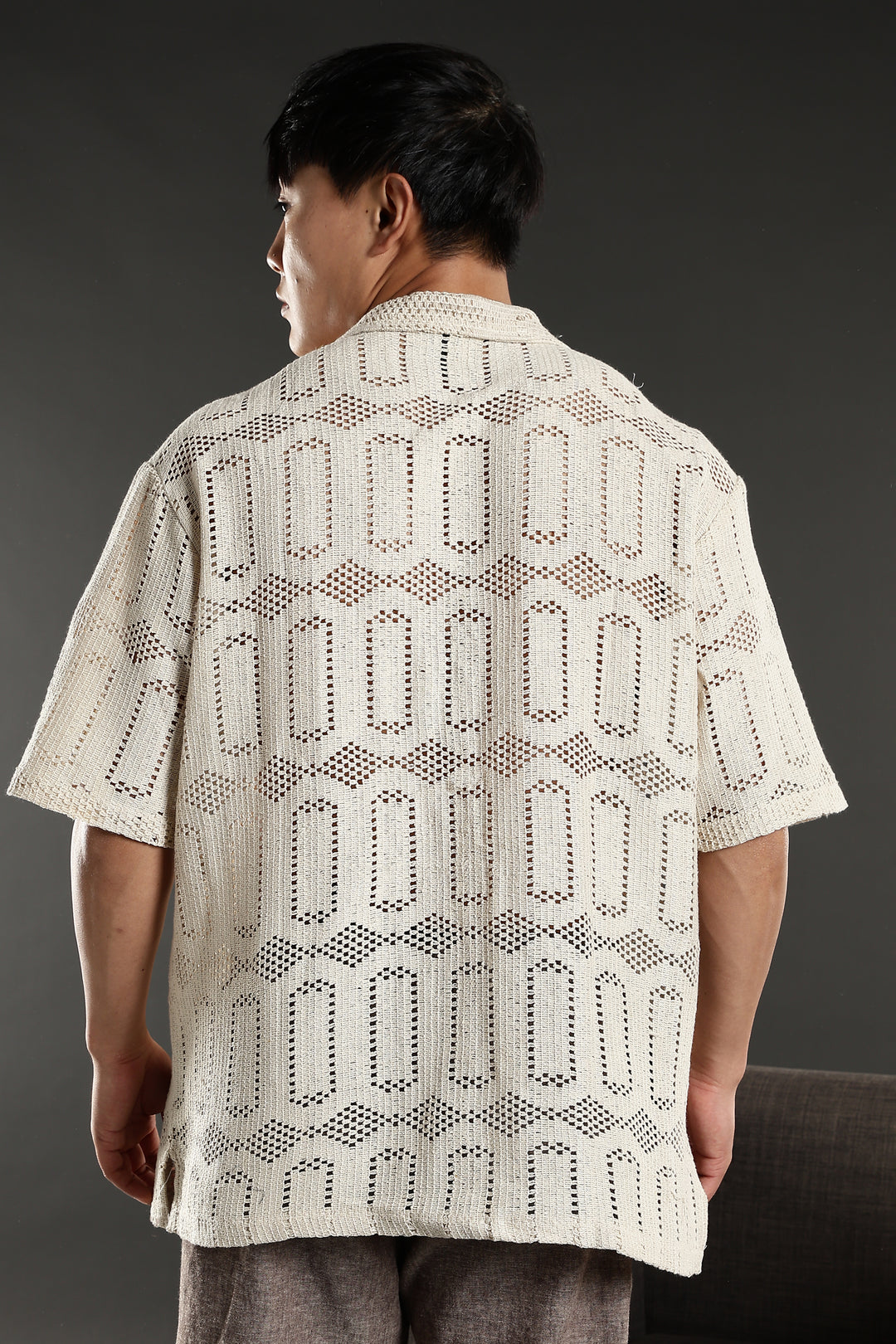 Hexagon Crochet Shirt